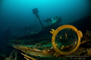 HMS Defence WW1 Wreck from the Battle of Jutland. We went... by Rene B. Andersen 